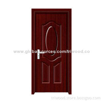 PVC Veneer Door with Timber Core, Various Colors and Dimensions Available